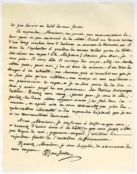 Dopis od Jeana Jaquese Rousseaua, 15. července 1764.