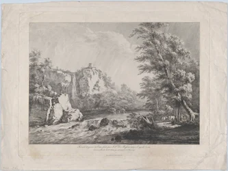 Bříza vyvrácená bouří, 1809.