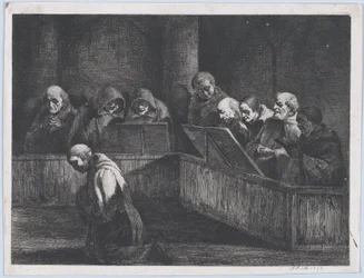 Zpěv mnichů, 1795.