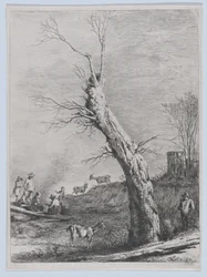 Winter, po kresbě dokončené v Saint-Chamond, 1795.