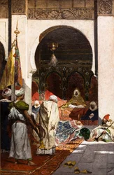 Dary paši, před rokem 1883 (olej na plátně)