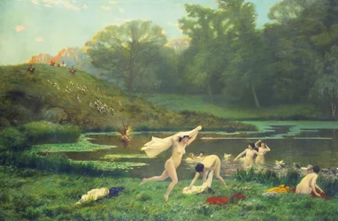 Diana a Aktaión