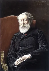 Portrét Hetzela od Meissonniera v roce 1879, „Les Hommes d