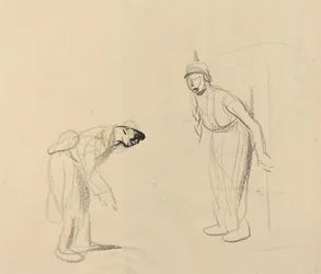 Skrývání Louise [verso], c. 19141919.