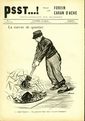 Ilustrace Jean-Louis Forain (1852-1931) v Psst...!