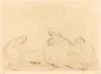 Pietà (třetí talíř)