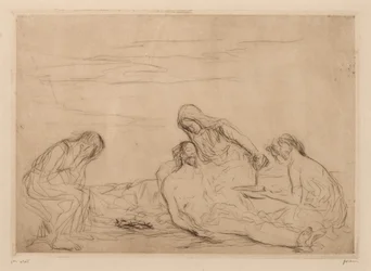 Pietà (třetí talíř)