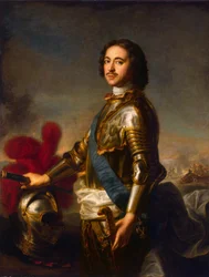 Portrét Petra I. (1672-1725)