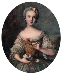 Madame Louise, dcera Ludvíka XV, polovina 18. století 1912.