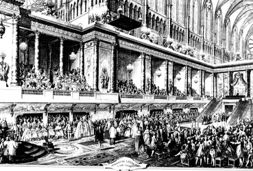 Korunovace Ludvíka XVI. Francouzského, 1775.