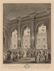 Maskovaný ples v Hôtel de Ville, 23. ledna 1782