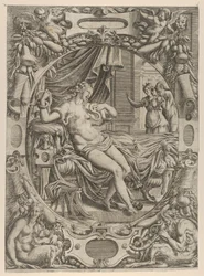 Kleopatra pokousaná osem, 1535-55.