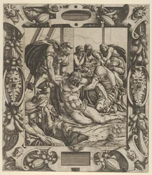 Složení kříže, ca. 1544.