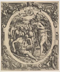 Smrt Adonise, 1544.