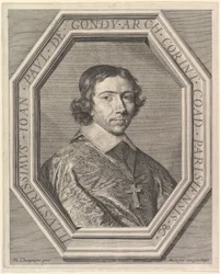 Jean-Francois-Paul de Gondy, koadjutor pařížského arcibiskupa, budoucího kardinála z Retzu.