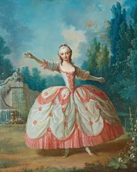 Portrét Barbary Campanini 1721-1799, známý jako La Barbarina, 1721