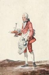 La Bouquetiere Garcon Cafetiere, c18. století, 1903