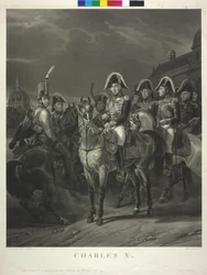 Francouzský král Karel X.
