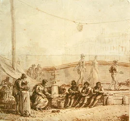 Prodavač kávy na Pont-Neuf, 1819