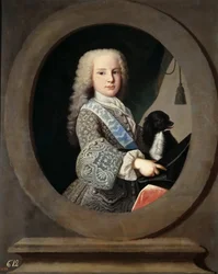 Luis Antonio Jaime ze Španělska 1727-1785, kardinál Infante, 1731.
