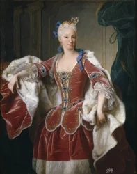 Portrét Elisabeth Farnese, královny manželky Španělska, 1723