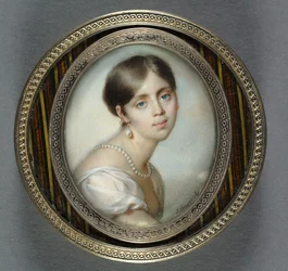 Portrét mladé ženy v bílém, 1805.