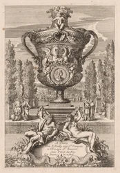 Dekorativní urna, 1600s.