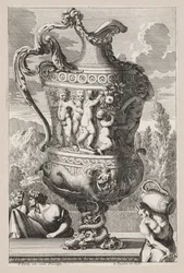 Dekorativní urna, 1600s.
