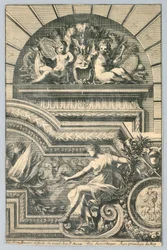 Design for Overdoor and Frame, z "Search for Několik krásných kousků"