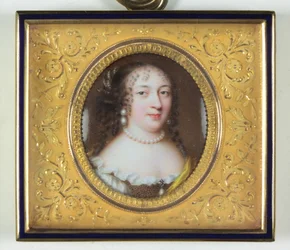 Dáma jménem Madame de Louvois (smalt)