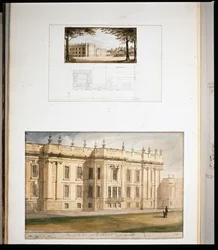 Návrhy pro East Elevation, Chatsworth House