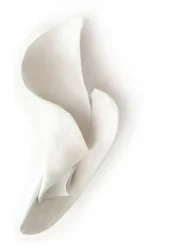 Elegantní květinová socha