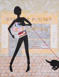 Boulangier Patissier, 2009 (akryl na plátně)