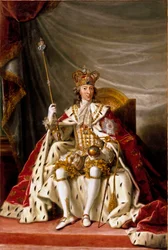 Portrét dánského krále Kristiána VII., 1789