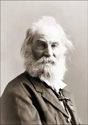 Portrét Walta Whitmana (1819 - 1892) od Gurneyho v letech 1880 až 1890.