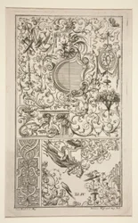 Ornamentální groteskní design