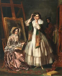 Předvečer svatby, 1852