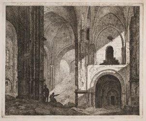 Interiér ze stejné ruiny 1806