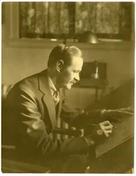 Fontaine Fox, karikaturista, kolem 1911-40 (želatinová stříbrná fotografie)