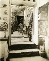 Domov pana a paní George Stonehillových, Greenwich Village, New York, USA, cca 1905-40 (želatinová stříbrná fotografie)