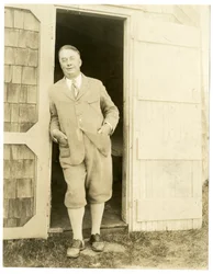 Joseph C Lincoln, kolem 1920-28 (želatinová stříbrná fotografie)