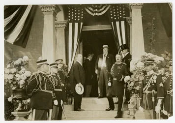 William Howard Taft, cca 1908-12 (želatinová stříbrná fotografie)