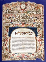 židovská svatební smlouva, "" Ketubah ""