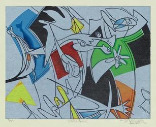 Pyhä Graal, 2014 (puupiirros)