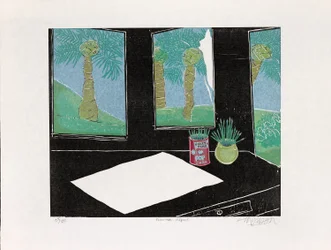 Nový začátek, 2021 (dřevořez)