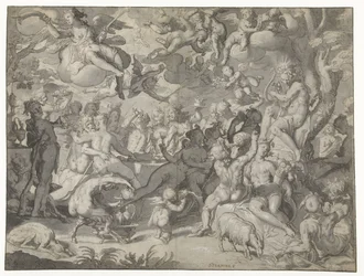 Svatba Pelea a Thetis
