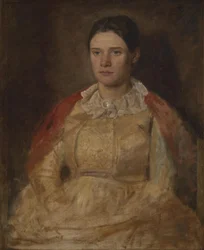 Agnete Skovgaard, rozená Lange, manželka umělce