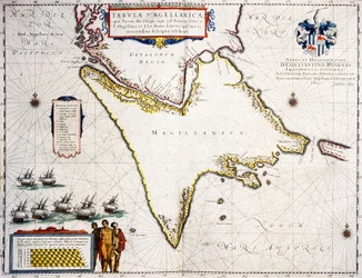Tabula Magellanica: mapa Magellanského průlivu