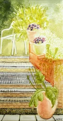 Cynthias Garden;Schody a hrnce, 2009,