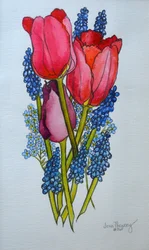 Tulipány, muškáty a pomněnky,2002,